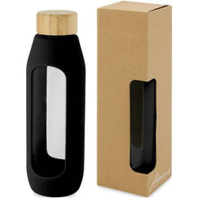 Load image into Gallery viewer, Tidan 600 ml Borosilicate Glass Bottle With Silicone Grip
